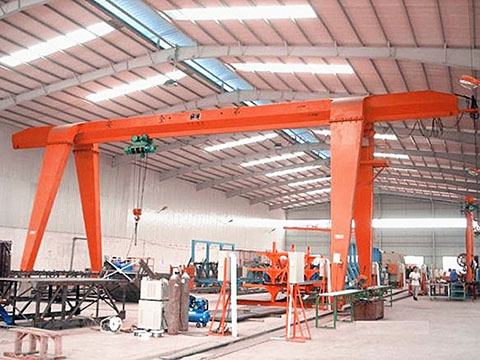 30 ton single girder gantry crane sales