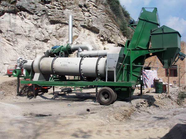 asphalt drum batching plant