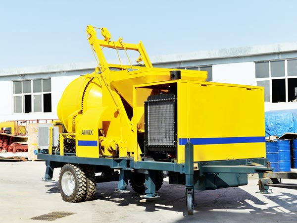 mobile concrete pump