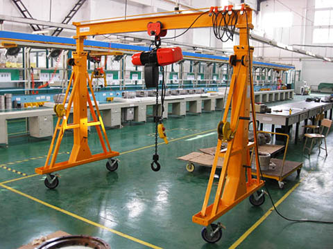 portable workshop gantry crane sales