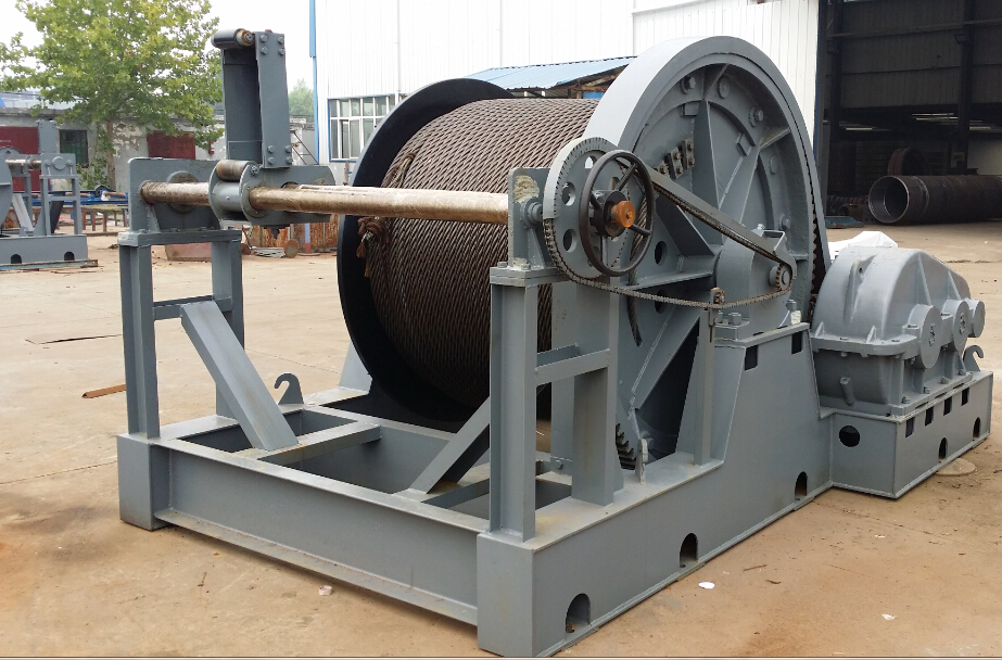 Electric Winch With Rope Guider