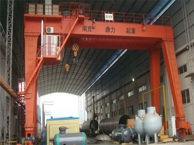 Purchase of double gantry cranes 50tn