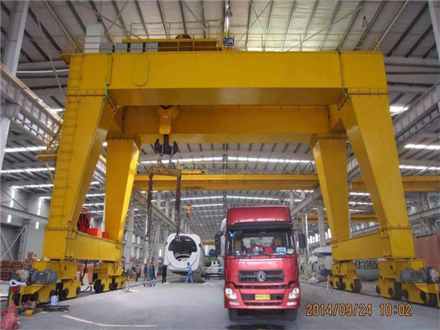 Quality 50 t double girder gantry crane