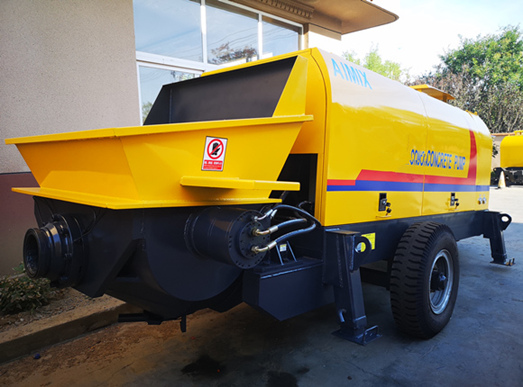 large concrete pump
