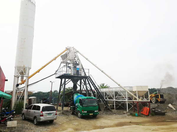 concrete production plant