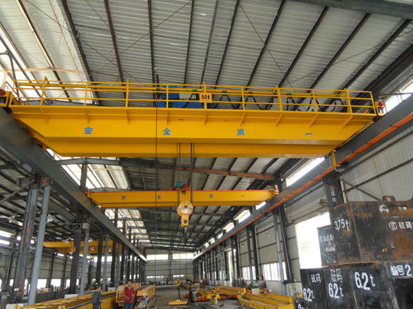 Aicrane 50 Ton Overhead Crane In Peru