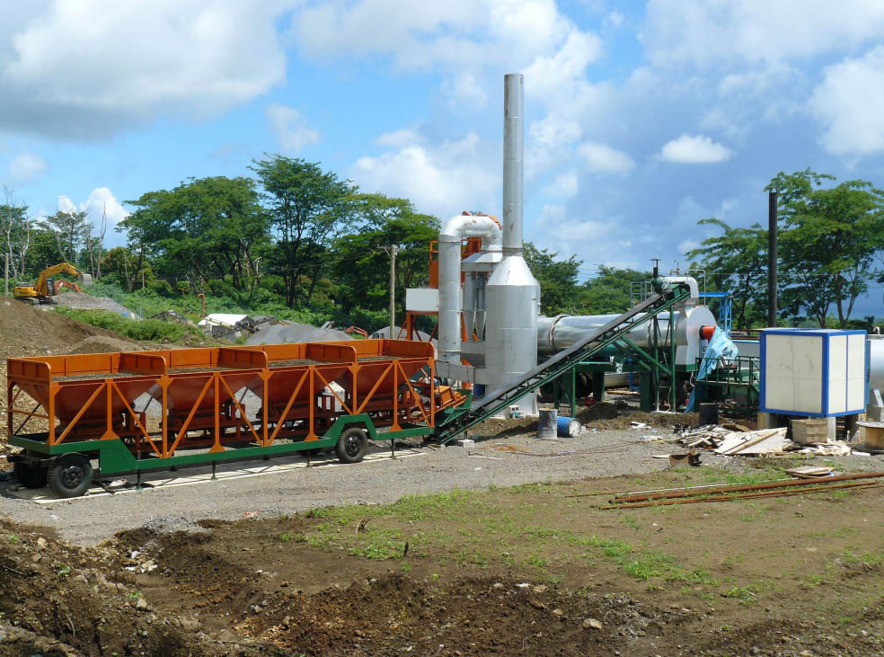 Continuous Type Asphalt Plant