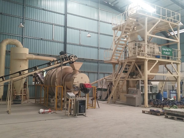 10t Small Type Dry Mortar Plant