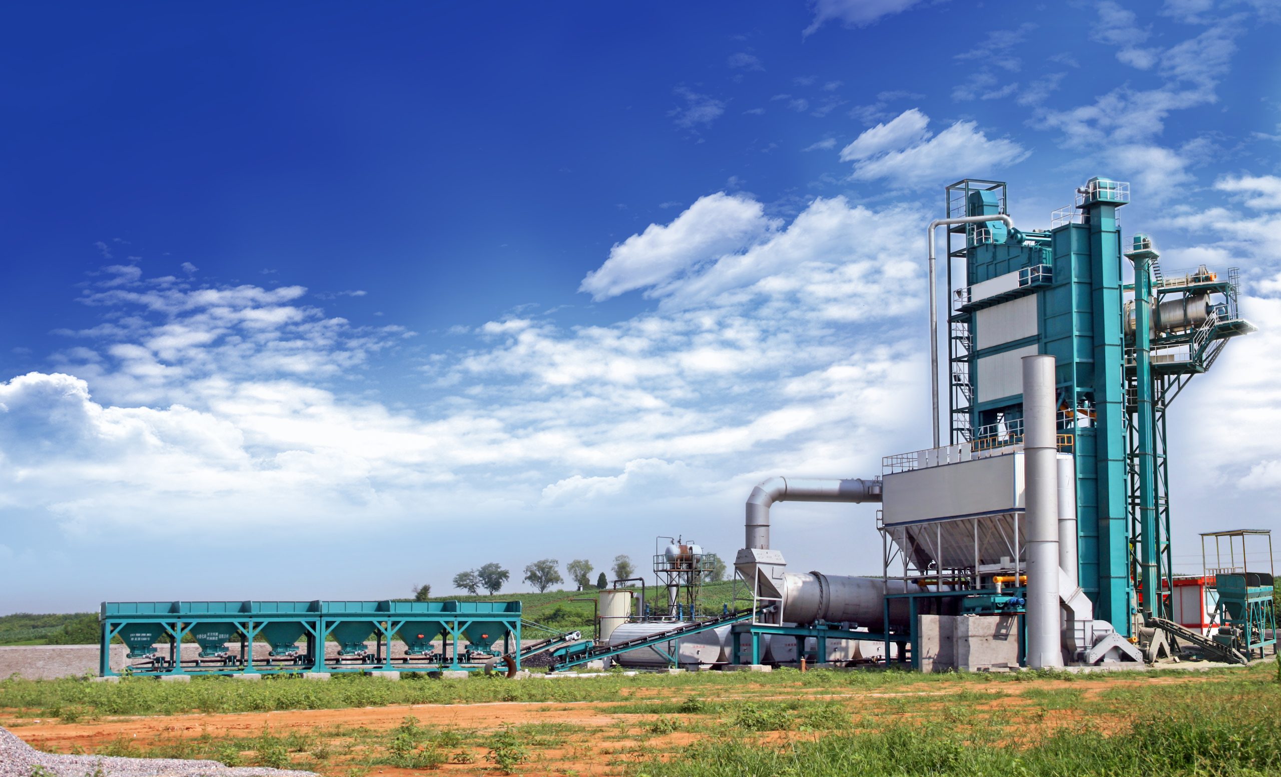 asphalt batch mix plant