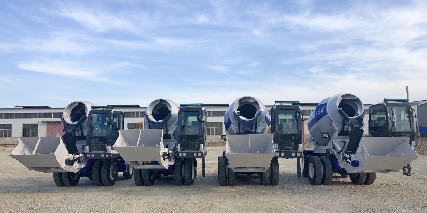 Self-loading Concrete Mixers