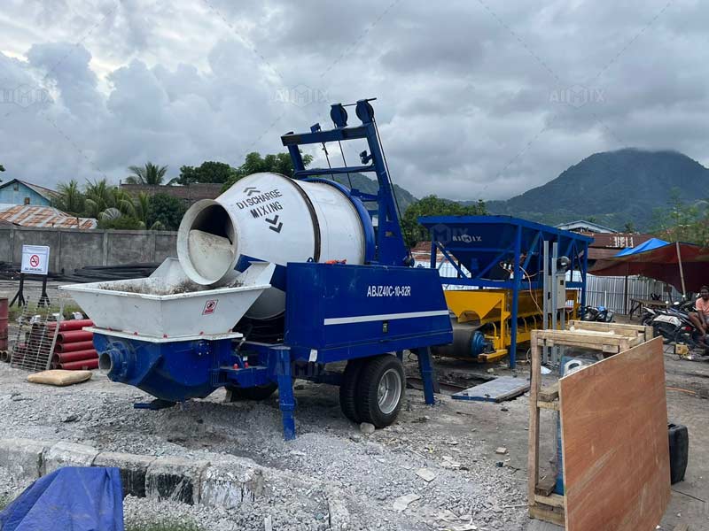 aimix concreet pump mixer