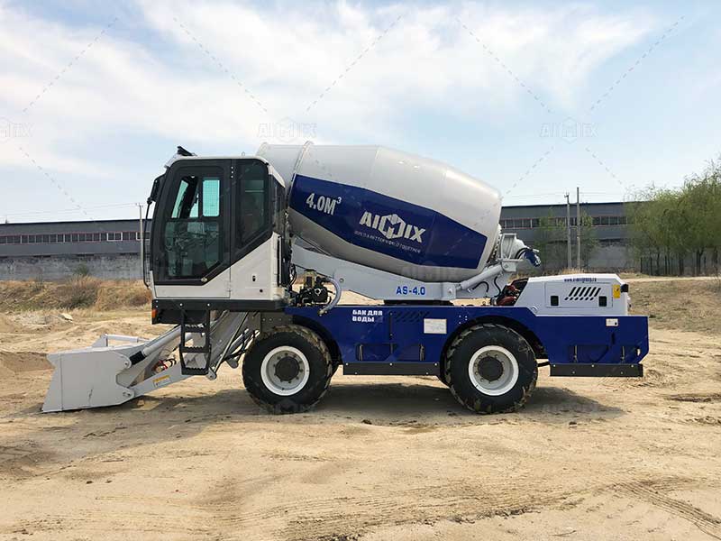 Self Loading Concrete Mixer Machine Price