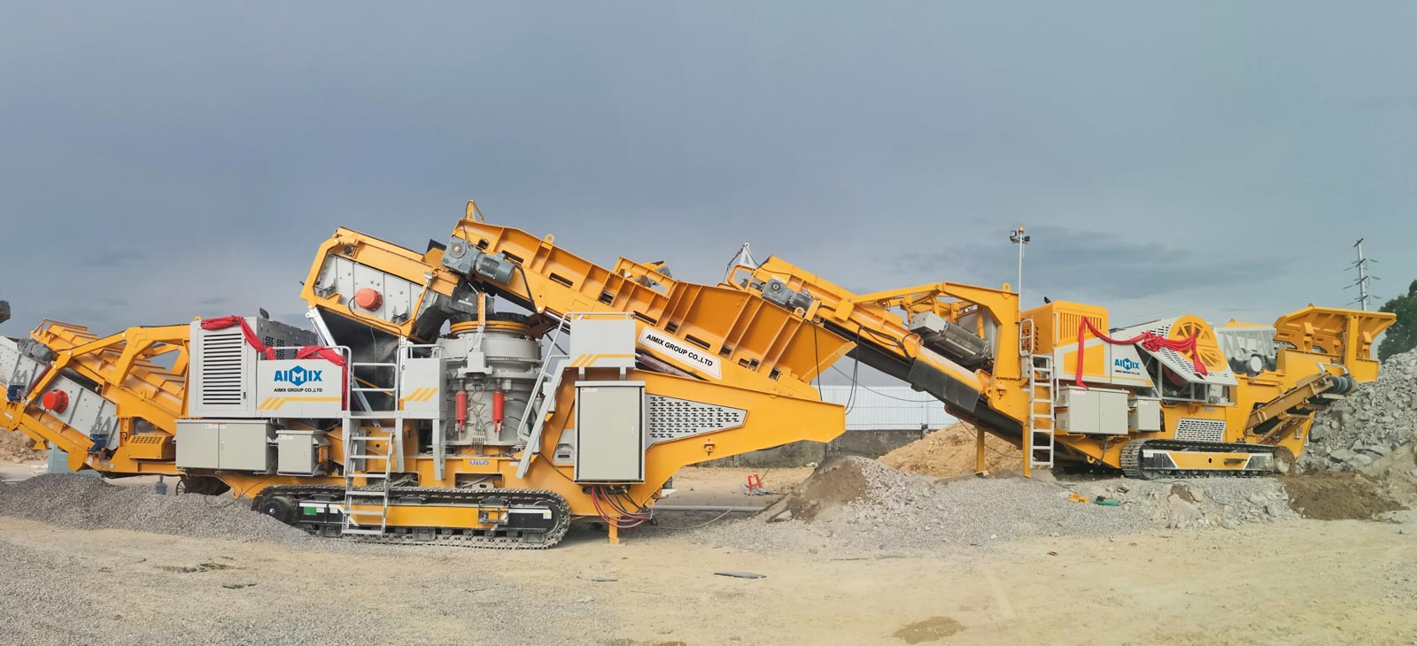 Aimix crusher machine for sale