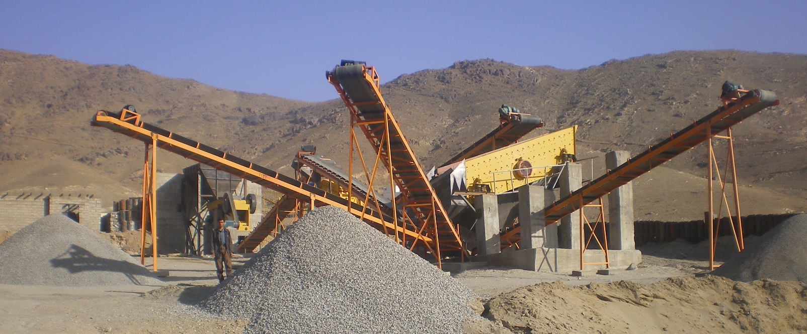 stationary gravel crushing plants for sale