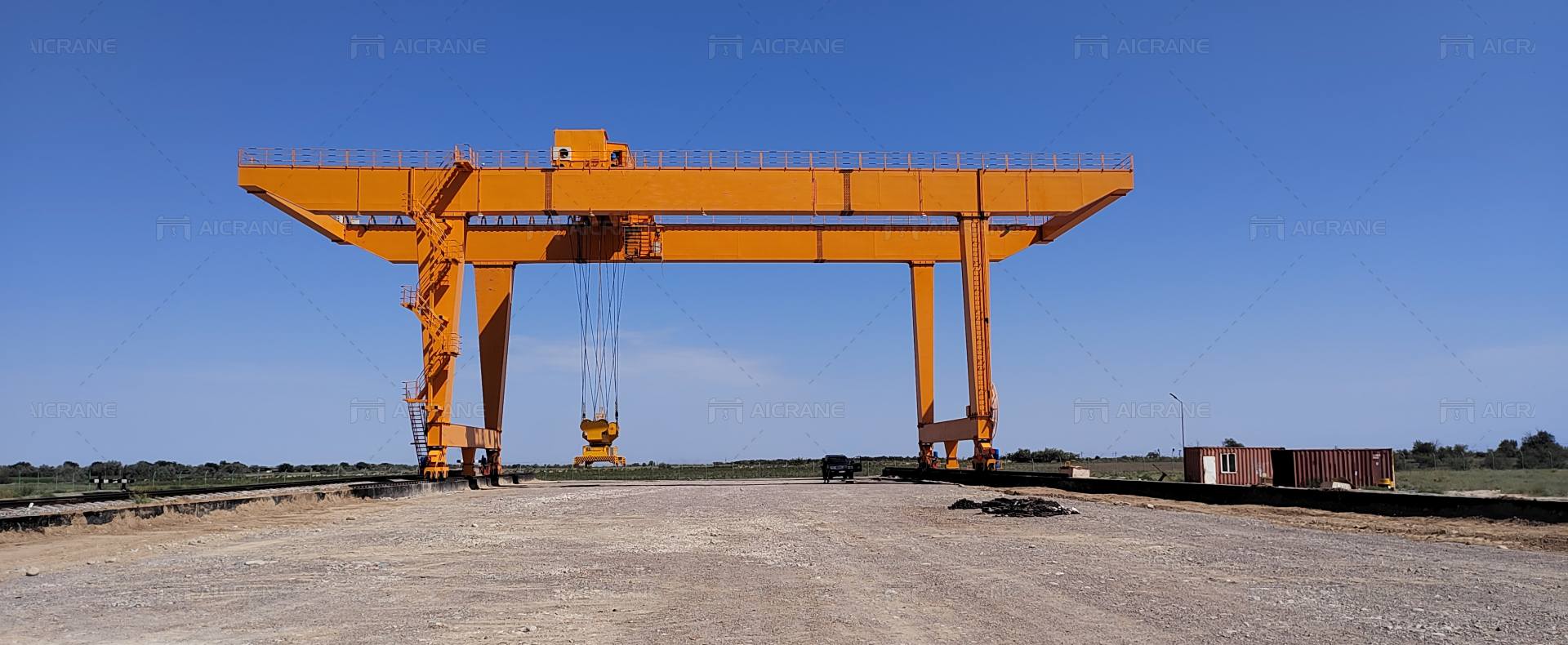 Aicrane rail mounted crane solution 