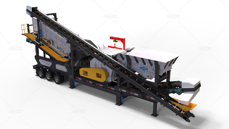 Mobile Impact Crusher Plant