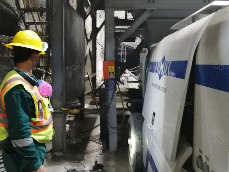 Concrete Pump for Tunnel