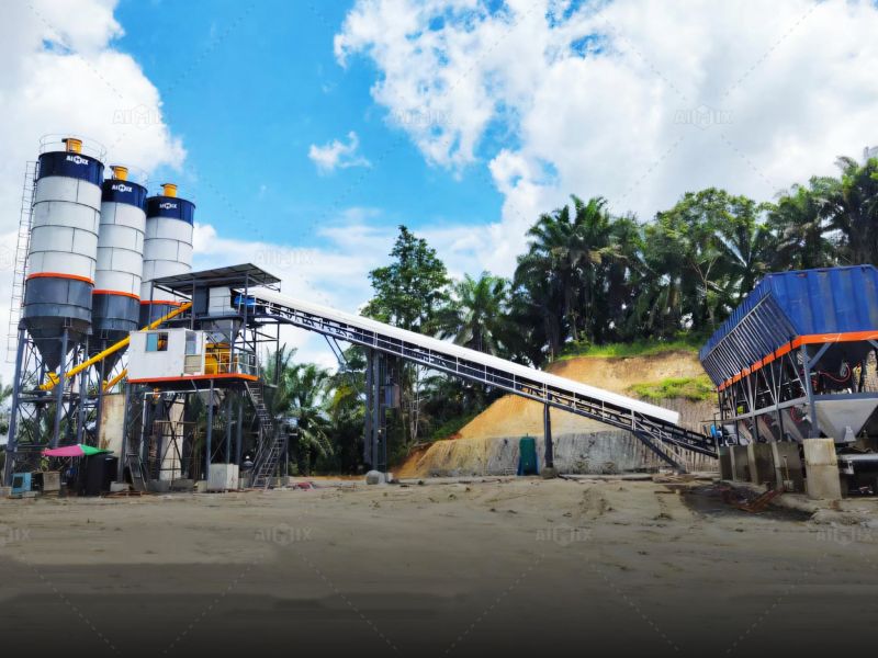concrete batching plant price