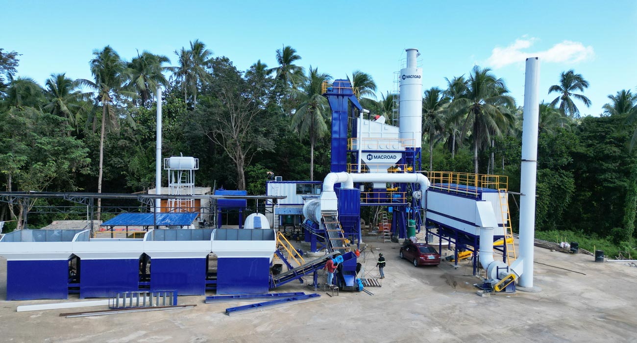 Macroad asphalt batch plant machine for sale
