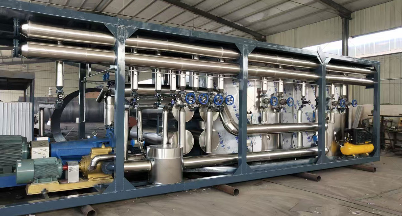 ALQ100 100tph stationary  asphalt mixing plant in Kyrgyzstan